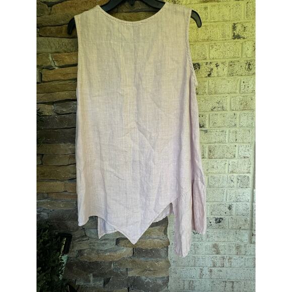 Grizas Tank-Pink-Size Small - Picture 4 of 7
